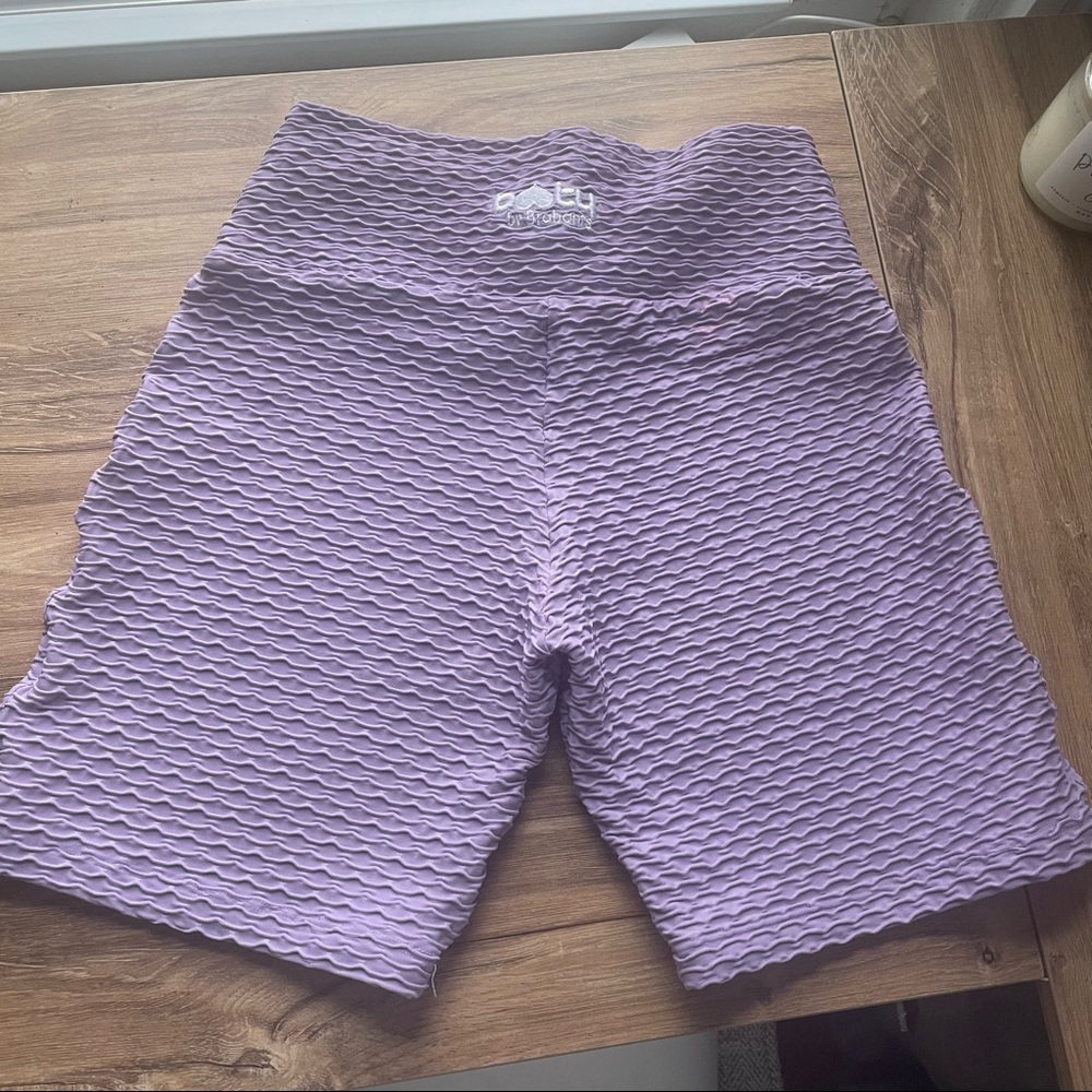 Lilac BootyByBrabants biker shorts